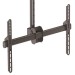 BASE SOPORTE VESA AJUSTABLE DE MONTAJE EN TECHO PARA PANTALLAS DE 37 A 75 PULGADAS - MASTIL CORTO - STARTECH.COM MOD. FPCEILPTBSP
