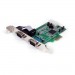 TARJETA PCI EXPRESS ADAPTADORA PCIE DE 2 PUERTOS SERIAL RS232 DB9 UART 16550 - STARTECH.COM MOD. PEX2S553
