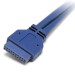 BRACKET DE  2 PUERTOS USB 3.0 SUPERSPEED CON CONEXI?N A TARJETA MADRE - 2X USB 3.0 A HEMBRA - IDC 20 PINES HEMBRA - STARTECH.COM MOD. USB3SPLATE