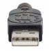 CABLE USB,MANHATTAN,150958, V2.0 EXT. ACTIVA 20.0M NEGRO