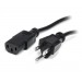 CABLE DE CORRIENTE DE 3.6M DE ALIMENTACION PARA COMPUTADORA - NEMA 5-15P A C13 - 18AWG - 10A 125V - STARTECH.COM MOD. PXT10112