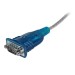 CABLE ADAPTADOR DE 43CM USB-A A SERIE RS232 DE 1 PUERTO SERIAL DB9 - MACHO A MACHO - CONVERSOR COMPATIBLE CON WINDOWS 8 - STARTECH.COM MOD. ICUSB232V2