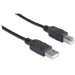 CABLE USB 2.0 MANHATTAN A-B DE 1.8 MTS NEGRO