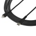 CABLE USB-C A LIGHTNING DE 2M - COLOR NEGRO - CABLE USB DE CARGA Y ALTA RESISTENCIA - CERTIFICADO MFI - STARTECH.COM MOD. RUSBCLTMM2MB