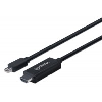 CABLE MINI DISPLAYPORT A HDMI 4K@60HZ, 1.8 M, NEGRO