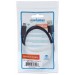CABLE USB MANHATTAN C DE ALTA VELOCIDAD C MACHO / A MACHO 1M NEGRO
