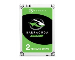 DISCO DURO INTERNO SEAGATE BARRACUDA 2TB 3.5 ESCRITORIO SATA3 6GB/S 256MB 7200RPM PC