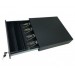 CAJON DE DINERO EC LINE EC-CD-50M, NEGRO, COMPARTIMENTOS 4 BILLETES - 8 MONEDAS