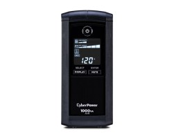 NO BREAK CYBERPOWER CP1000AVRLCD 1000 VA/ 600 WATTS, INTERACTIVO,TORRE, 9 NEMA 5-15R, 5 RESPALDO Y 4 SUPRESIN, 3 A?OS DE GARANTA, INCLUYENDO BATERA.