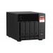 NAS QNAP TS-473A-8G/ 4 BAHIAS NUCLEO CUADRUPLE HASTA 2.7 GHZ AMD RYZEN 8GB DDR4 SO-DIMM/2 PTO 2,5 GBE / 1 PTO 10GBE/ USB 3.2X3/ HOTSWAP/SATA/HASTA 72TB/ NO INCLUYE DISCOS