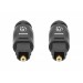 CABLE DE AUDIO DIGITAL OPTICO TOSLINK MANHATTAN / TOSLINK S/PDIF M-M, 1 M 3 PIES