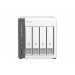 NAS QNAP TS-433-4G /4 BAHIAS NUCLEO CUADRUPLE 2.0 GHZ 4GB DDR3/1 LAN 2,5 GBE/ 1 LAN GBE/USB 3.2 X1/SATA/HOT-SWAP/ SIN DISCOS/ ARM CORTEX A55