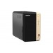 NAS QNAP TS-264-8G /2 BAHIAS NUCLEO CUADRUPLE HASTA 2.9 GHZ, 8 GB EN RAM, /2 LAN 2,5 GBE/USB 3.2 X2/SATA/HOT-SWAP/ SIN DISCOS/ HDMI 2.0/ HASTA 40 TB/ CELERON N5095