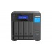 NAS QNAP H474-PT-8G / 4 BAHIAS / TORRE / INTEL PENTIUM 2NUCLEOS 3.7GHZ / 8GB RAM DDR4 / M.2 2280(2) / LAN 2,5GBE(2) / WAKE ON LAN / PCIE (2) / USB 3.2(3) / HDMI(1) / HOT SWAP / NO INCLUYE DISCOS